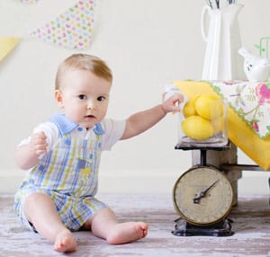 Baby lemons jar pitcher