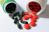 Tablets pills vitamins supplement