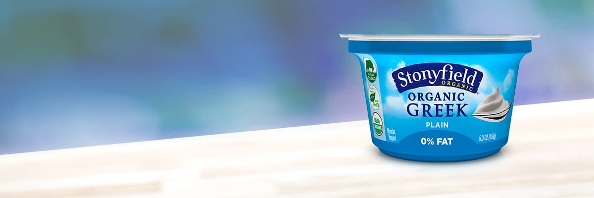 Stonyfield Greek Yogurt